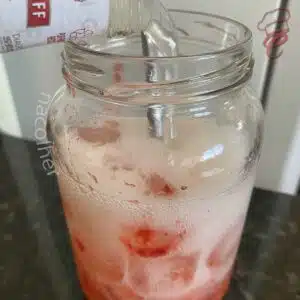 adicionando ice no drink