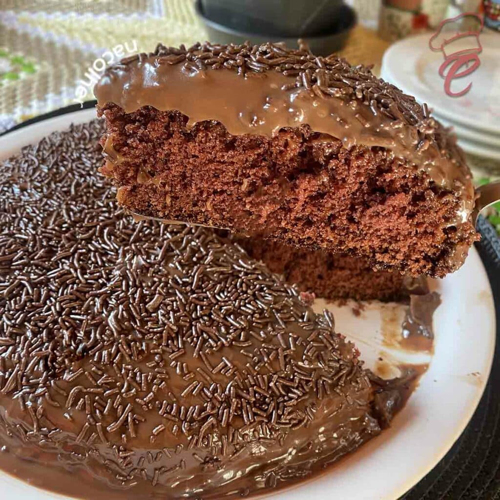 Bolo De Chocolate De Liquidificador – NaColher