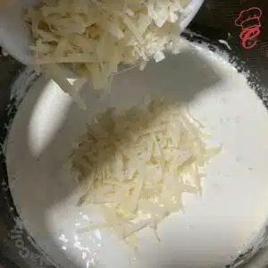 queijo no molho branco