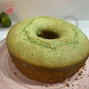 _bolo de limão verde pronto