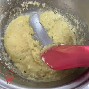 massa de farinha e manteiga antes do leite para suflê
