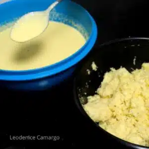 suco de milho coado para pamonha
