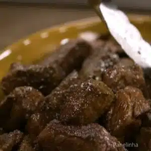 carne selada para ensopado de carne
