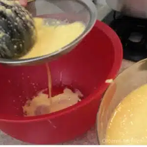 coar a massa de milho para angu de milho