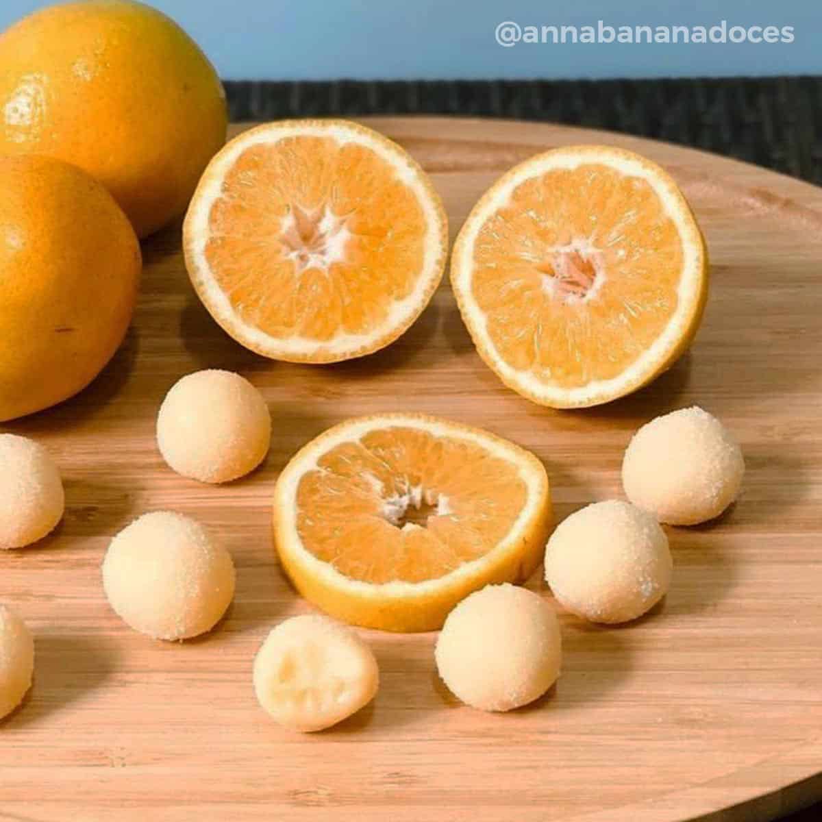 receita de brigadeiro de laranja