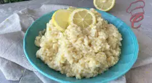 Risoto de Limão Siciliano