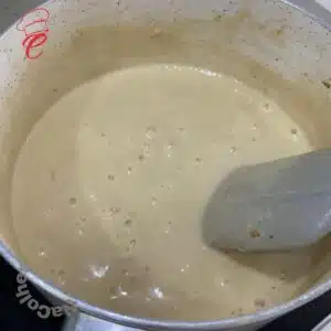 molho branco para arroz de forno cremoso