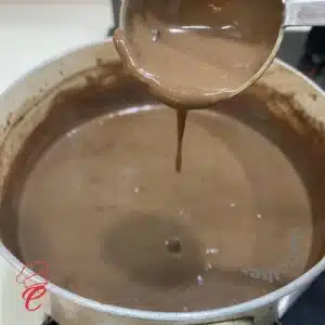 chocolate quente com conhaque