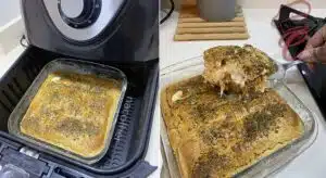 Torta de Frango na AirFryer