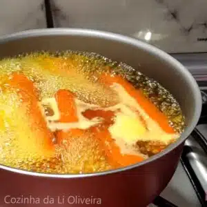 cozinhando salsicha