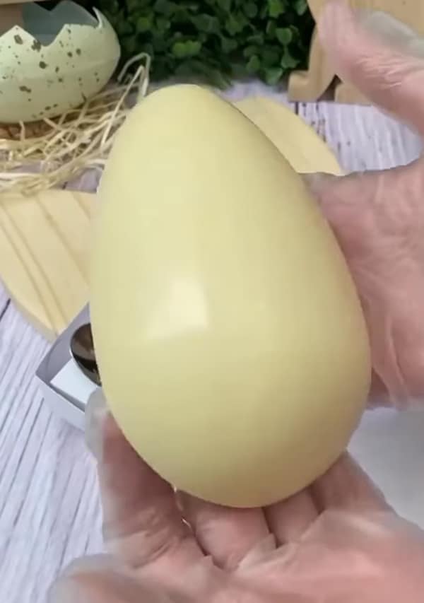 ovo de pascoa branco