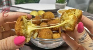 receita de bolinho de batata com queijo